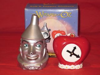 BRAND NEW TIN MAN SALT AND PEPPER SHAKER ~ THE WIZARD OF OZ 