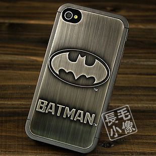   Batman Of Avenger Luxury Aluminum Metal Case Cover For iPhone 4 4G 4S