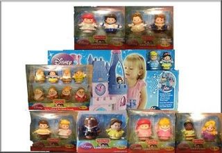 New Fisher Price Little People Disney Princess Song Palace Bundle