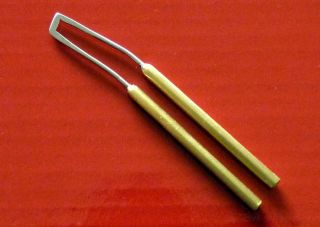 PYROGRAPHY TOOL PEN SKEW WITH SUPER LONG 3 mm BRASS SHANKS