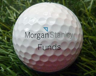 morgan stanley funds logo golf ball 