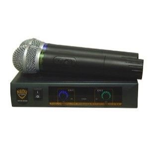 nady dkw duo dynamic wireless professional microphone