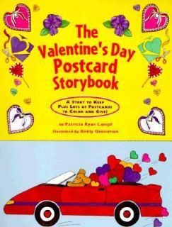 Valentines Day Postcard Storybook by Patricia Ryan Lampl 1997 