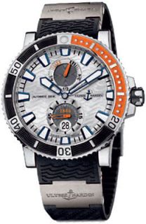 mens ulysse nardin marine chronometer titanium watch 100 % guaranteed