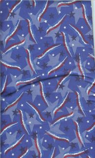 patriotic stars and stripes collage cotton fabric bty 