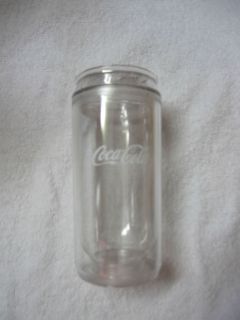 coca cola clear acrylic travel mug new  9 99  