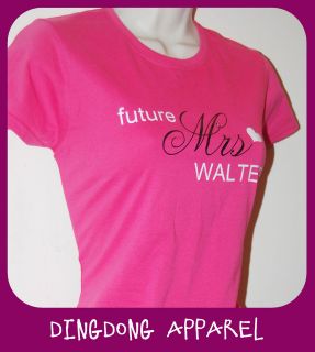 future mrs ladies hen party personalised t shirt more options colour 
