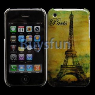 new paris style eiffel tower hard cover back case skin