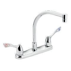 moen 8799 chrome two handle kitchen faucet 