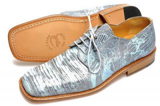 New DAVID EDEN Lizard Oxford Shoes 9.5 NIB $1,295