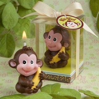 18 40 50 or 96 Adorable Monkey Candle Baby Shower/Baptism 