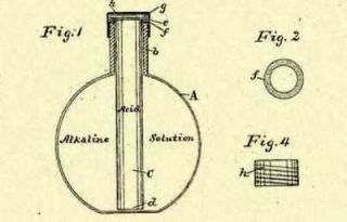 glass fire extinguisher grenade 1884 patent print p216 one day