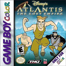 Disneys Atlantis The Lost Empire Nintendo Game Boy Color, 2001