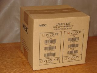 NEW OEM NEC VT70LP Projector Lamp bulb for VT37, VT47, VT570, VT575 