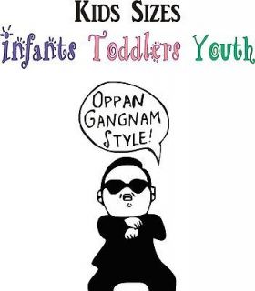 OPPAN GANGNAM STYLE T Shirt PSY P.S.Y Oppa Korean K Pop Star Singer 