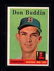 1958 TOPPS NO 297 DON BUDDIN RED SOX NM MT