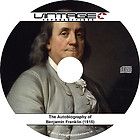 Benjamin Franklin Autobiography {1915} Book on CD