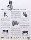 1928 Danersk Furniture Early American English French Provincial 