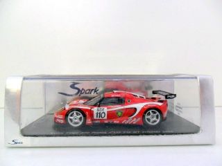 SPARK 1/43 S1221 LOTUS EXIGE 300 PROTON #110 FIA GT ZHUHAI RED