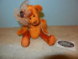 Ganz Cottage Collectibles Teddy Bear Spice Carol E. Kirby Mint MWT 
