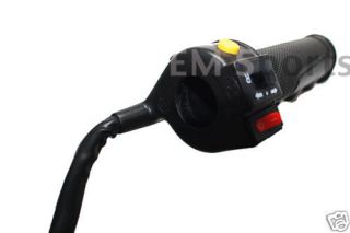 mini pocket bike light horn switch handle parts 110cc one