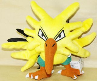 zapdos 7 5 19cm new pokemon plush doll toy cute from hong kong returns 