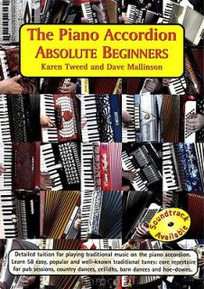   Piano Accordion Absolute Beginners Karen Tweed Tutor Method Music Book