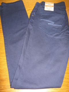 NWT $40 Arizona Junior Skinny Jeans 0 1 3 13 15 17 19 Khaki Blue Pink 