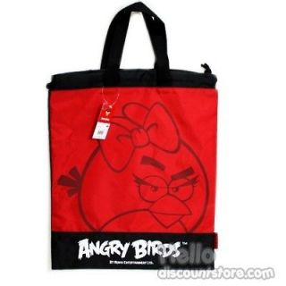 angry birds girl shopping shoes bag with tie time left