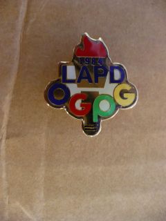 ks 1984 los angeles olympic lapd pin 15615 time left
