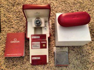 Omega Seamaster Planet Ocean  Black Automatic Co Axial (Top of the 