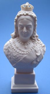 Rare 1887 Robinson & Leadbeater Queen Victoria Parian Bust