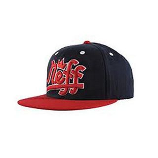 neff brooks cap hat mens navy adjustable snapback new