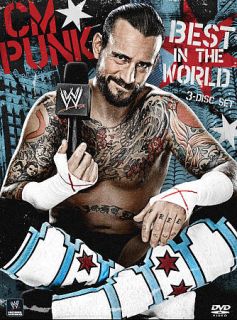 WWE CM Punk   Best in the World DVD, 2012, 3 Disc Set