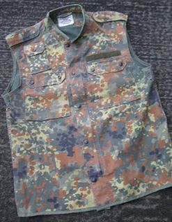 german army survival vest flecktarn camo more options size time