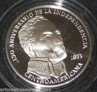1971 Panama 20 Balboas Coin   2,000 Grains Solid Sterling Silver,