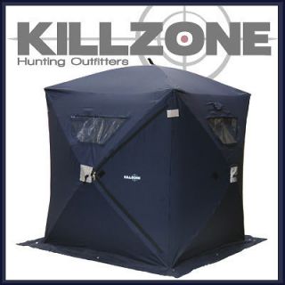 KillZone 4 Person Igloo XL Ice Fishing Shanty / Ice Fishing House Free 
