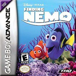 finding nemo game boy advance game w booklet and poster