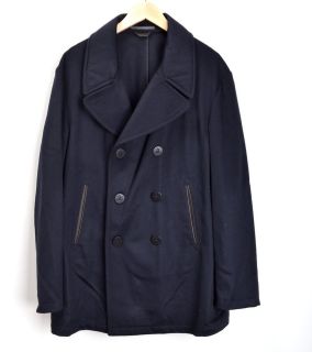bamford sons xxl wool cashmere black coat