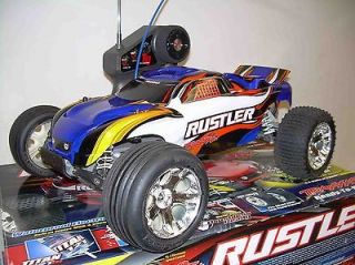 Traxxas Rustler XL 5 2WD RTR w/7 Cell Battery & Charger