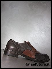 MOMA Mens Business Shoes Leather Brown Vintage Cusna Ebano New 