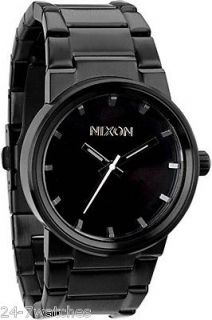 Nixon Authentic Wrist Watch Quatro Square All Black A013 001