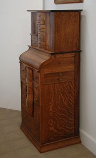 antique oak dental cabinet ransom randolph co 