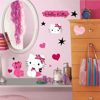 Hello Kitty   Couture Peel & Stick Removable Wall Decals Stickers