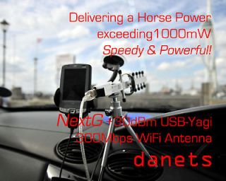 usb yagi high power wifi antenna 28dbm for laptop pc