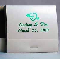 50 PERSONALIZED MATCHBOOKS WEDDING FAVOR BRIDAL SHOWER BIRTHDAY party 