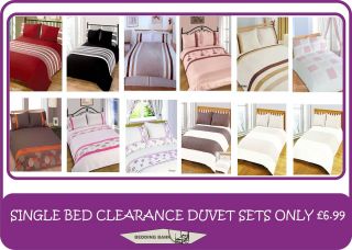 Half Price Duvet Cover Set Sale Warehouse Clearance All Stock Must Go 
