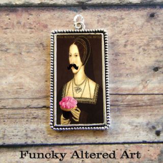 hipster anne boleyn cupcake octopus pendant for necklace time left