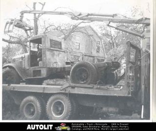 1930 international model w1 truck photo crane grapple time left