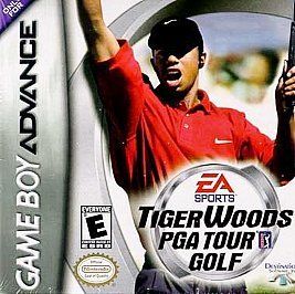 tiger woods pga tour golf nintendo game boy advance 2002